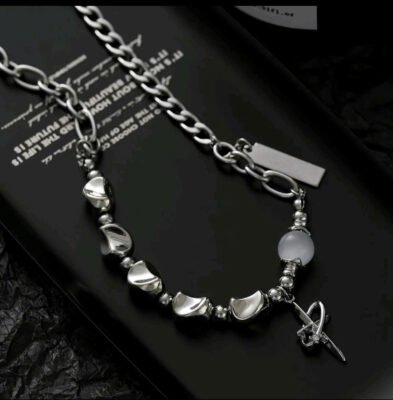  Dây chuyền bạc unisex