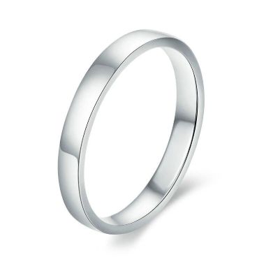 Nhẫn Bạc Trơn